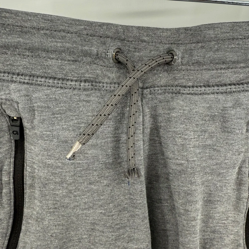 GapFit Boys‎ Grey Athletic Jogger Pants Zip Pockets Drawstring Size 5